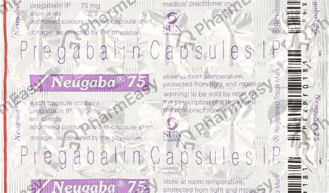 Neugaba 75 Mg Capsule 10 Uses Side Effects Price And Dosage Pharmeasy