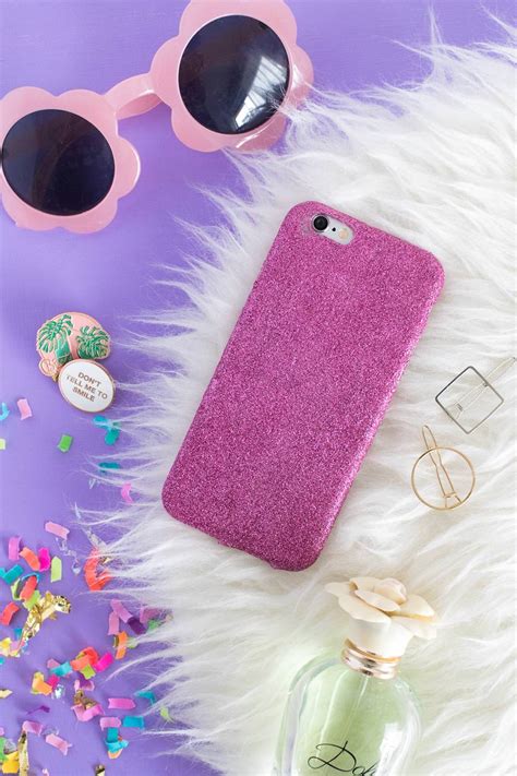 Create a DIY Glitter Phone Case in Just Four Steps! - Mod Podge Rocks