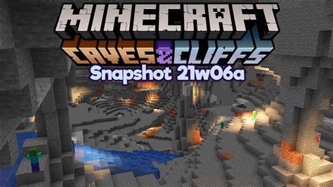 Exploring New Cave Generation In Survival Minecraft 1 17 Snapshot