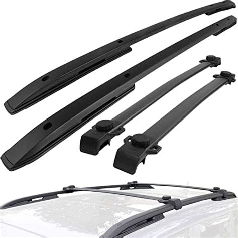 Rosy Pixel 4pcs Roof Rack Side Rails Cross Bars For 2015 2023 Jeep Renegade