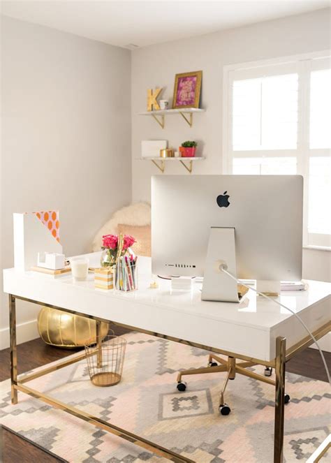 Fabulous & Feminine Home Office Design Ideas - PRETEND Magazine