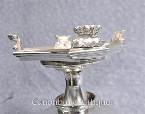 Antique English Silver Plate Samovar Tea Coffee Urn Sheffield Silverplate