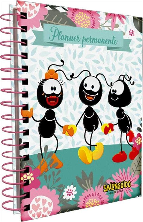 Comprar Planner Permanente Smilinguido Capa Dura Espiral Amizade