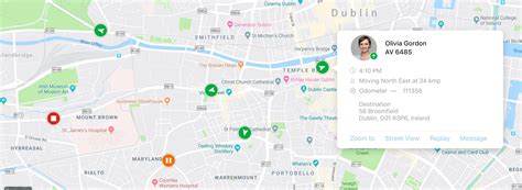 Gps Fleet Tracking Software System Verizon Connect Ireland