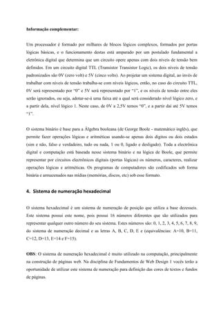 Sistemas de numeração PDF