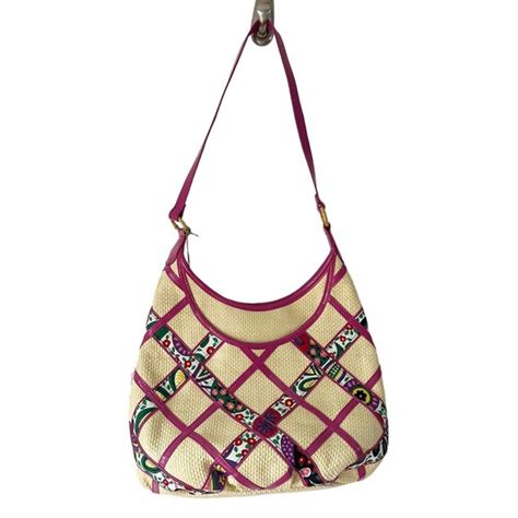 Vera Bradley Bags Nwt Vera Bradley Viva La Vera Basket Weave Floral