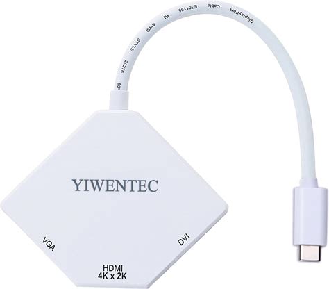 Amazon YIWENTEC USB C Multiport Adapter USB C Type C 3 1