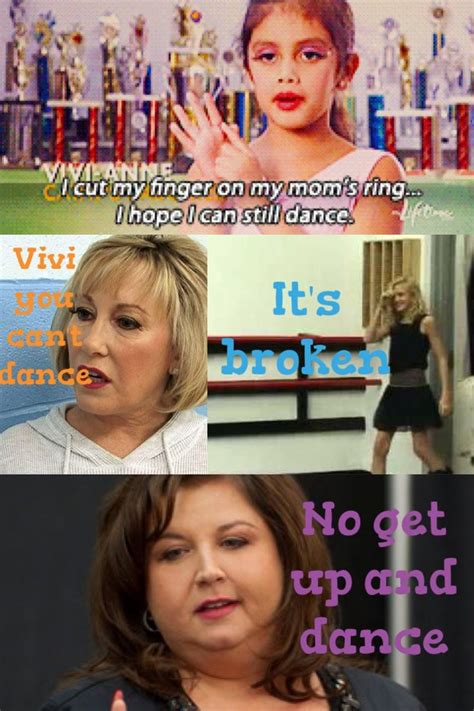 Dance Moms I Remember That Episode Vivi Made Me Laugh So Much Dance