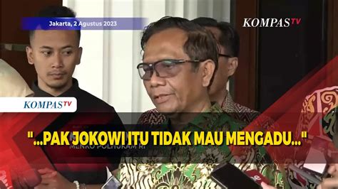 Kata Mahfud MD Soal Rocky Gerung Dipolisikan Karena Hina Jokowi YouTube