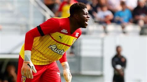 RC Lens Brice Samba appelé en équipe de France 16 03 2023 Wéo