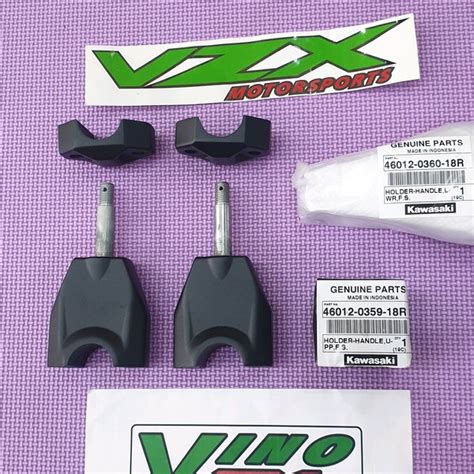 Jual Raiser Riser Dudukan Stang Hitam Set Klx Bf Se Dtracker Ori