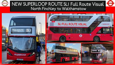 New Superloop Route Sl Full Route Visual North Finchley