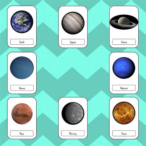 Planet Posters Printable Downloads - Petal Resources