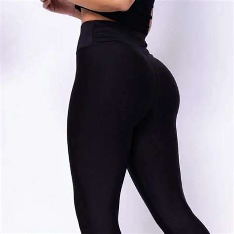 Calça Legging Suplex Feminina Lisa Cintura Alta para mulheres leggings