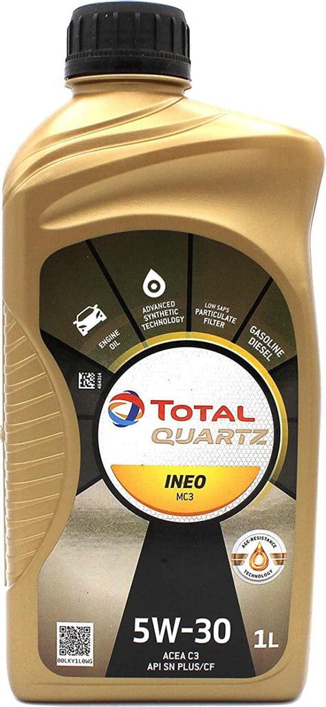 Total Quartz Car Engine Motor Oil INEO MC3 Performance 5W30 1L For VW BMW