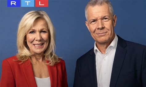 RTL Aktuell Peter Kloeppel und Ulrike von der Groeben hören auf