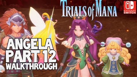 Angela Walkthrough Part 12 Trials Of Mana Remake 2020 Japanese Voice