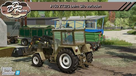 LS22 DDReam 150 ZT323 Beim Silo Verladen Farming Simulator 22