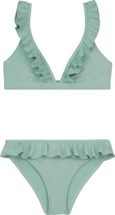 Shiwi Bikini Meisje Green Haze Maat 116 Bol