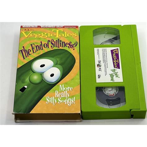 Veggietales the End of Silliness More Really Silly Songs VHS - Etsy