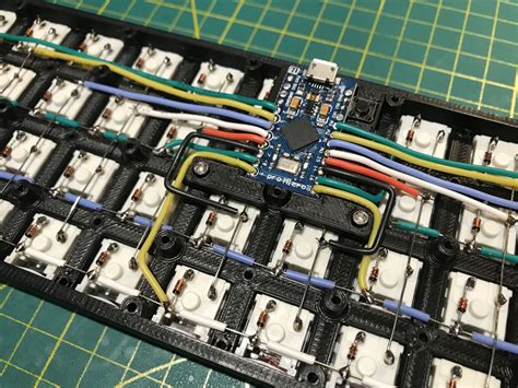 YARH.IO Cyberdeck Ortholinear Keyboard