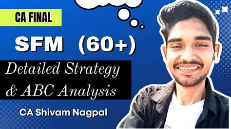 CA Final SFM Detailed Strategy ABC Analysis For Nov 2023 Exam Target