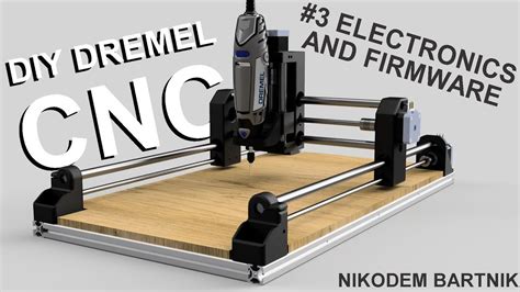 Diy Dremel Cnc 3 Electronics Software And Firmware Arduino Aluminium Profiles 3d Printed