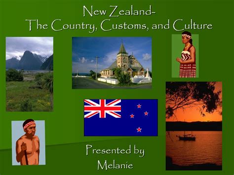 PPT - New Zealand- The Country, Customs, and Culture PowerPoint ...