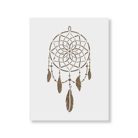 Dream Catcher Stencil Reusable Diy Craft Stencils Of A Etsy