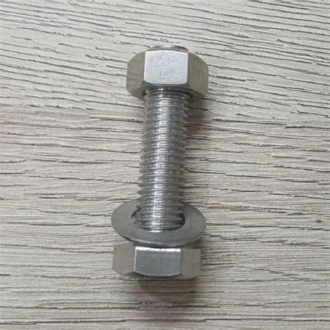 M Mm Hexagonal Mm Stainless Steel Nut Bolt At Rs Piece In