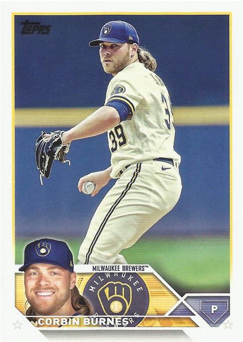 2023 Topps 225 Corbin Burnes Trading Card Database