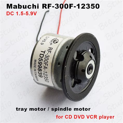 Mabuchi Rf F Dc V Mini Tray Spindle Motor Holder Cd Dvd Vcr