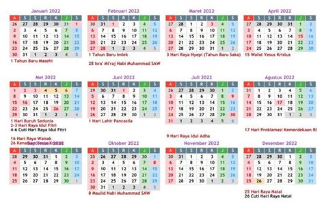 Cuti Bersama Kalender 2025 Cele Birgitta