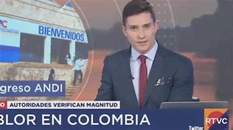 Así Se Vivió El Temblor En Los Noticieros En Vivo Cambio Colombia