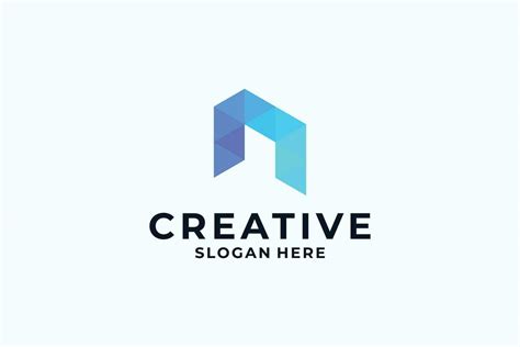 Minimalist letter N logo design inspiration. 36161364 Vector Art at ...