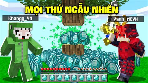 Minecraft Bedwars Ngẫu Nhiên Đào Ra Đồ Siêu Vip Troll Noob Team Youtube