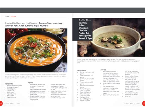 Hot Soups For A Cold Winter Bindu Gopal Rao Freelance Writer