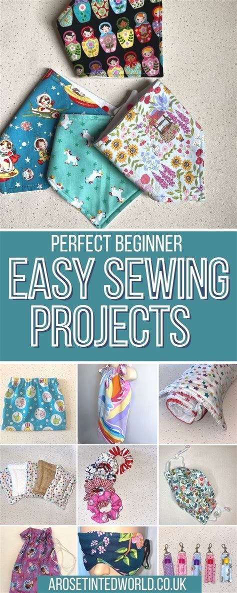 Beginner Sewing Projects Easy Things To Sew Today ⋆ A Rose Tinted