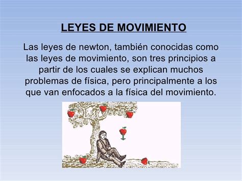 Leyes De Movimiento