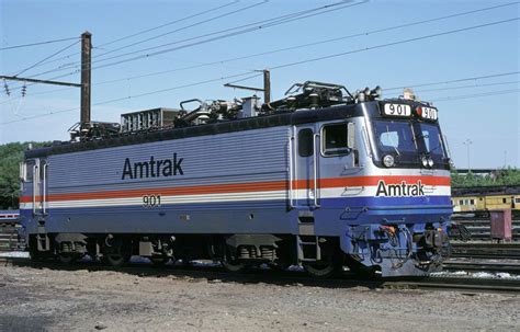 Aem 7 Amtrak 901 Emd Electric Amtrak Amtrak Train Railroad Photos