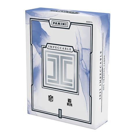 2023 Panini Impeccable Football Checklist Set Details Box Info