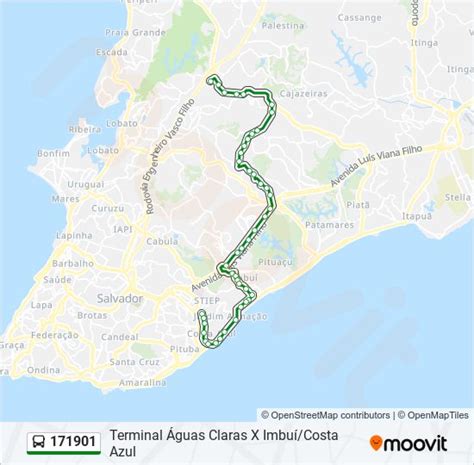 Rota Da Linha Hor Rios Paradas E Mapas Terminal Guas Claras