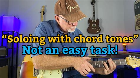 Chord Tone Soloing Guitar Intermediate Solo Tutorial Youtube