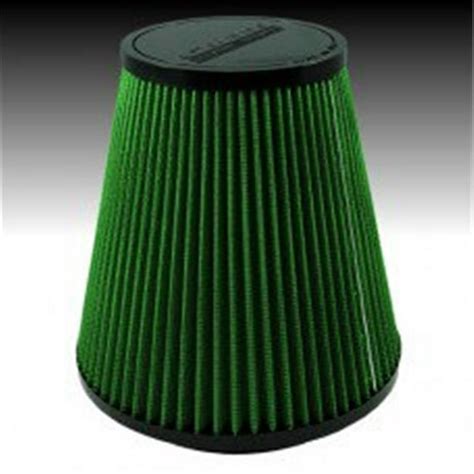 55 X 475 In Round Tapered Green Air Filter With Rubber End Cap