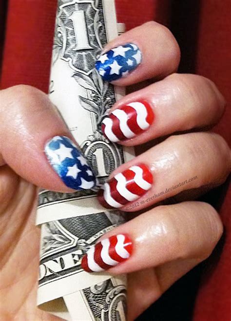 30 American Flag Inspired Stripes And Stars Nail Ideas Tutorials