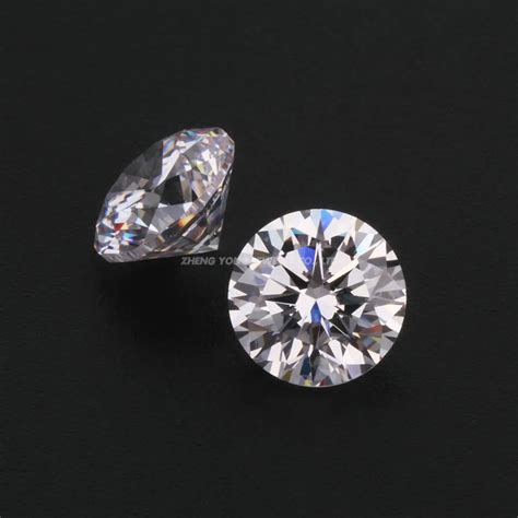 Mm Round Brilliant Cut Cz Stone Wholesale Price A Aaa Aaaaa Quality