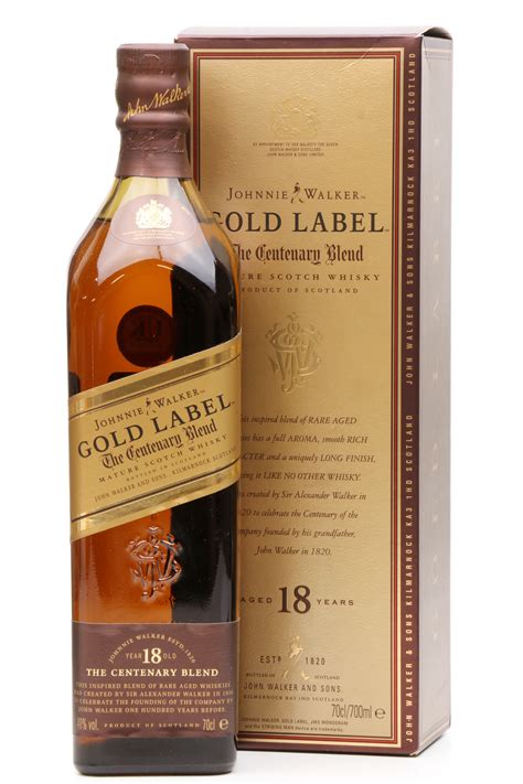 Johnnie Walker 18 Years Old Gold Label The Centenary Blend Just Whisky Auctions