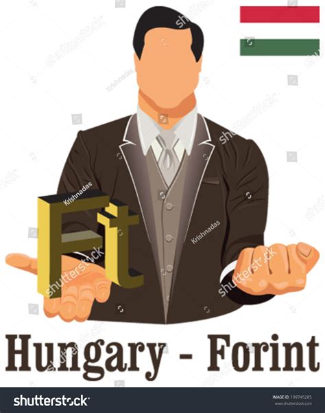 Hungary National Currency Hungarian Forint Symbol Stock Vector (Royalty Free) 199745285 ...