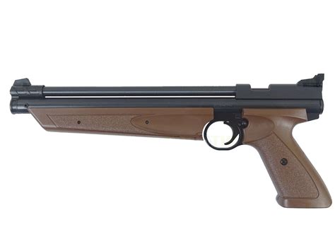 Pistolet 1377 Brown American Classic Pneumatique Cal 4 5 Mm De Cros