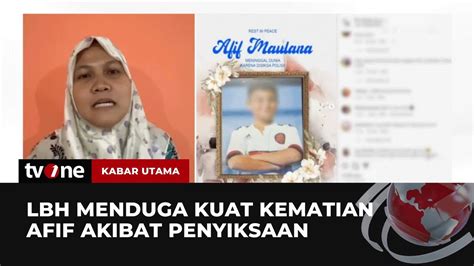 Lbh Temukan Luka Lebam Di Tubuh Remaja Dalam Kasus Siswa Smp Tewas Di